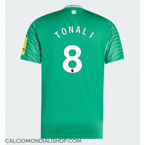 Maglie da calcio Newcastle United Sandro Tonali #8 Seconda Maglia 2025-26 Manica Corta